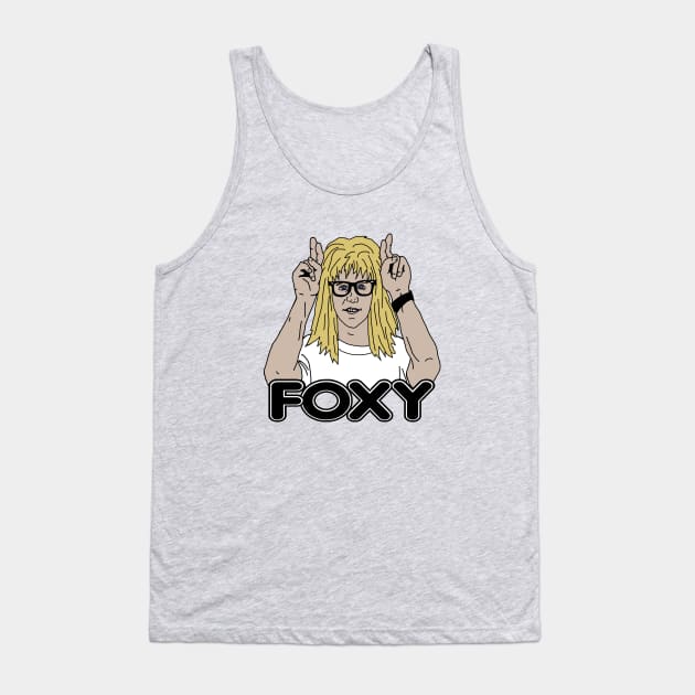 Garth Wayne's World Foxy Tank Top by PeakedNThe90s